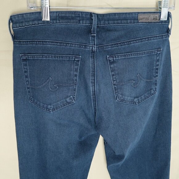 Adriano Goldschmied Jeans Prima Mid Rise Cigarette Blue Contour 360 Women's 28 - Picture 7 of 15